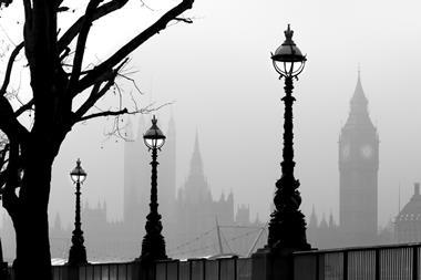 A cold day in London