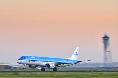 KLM airplane