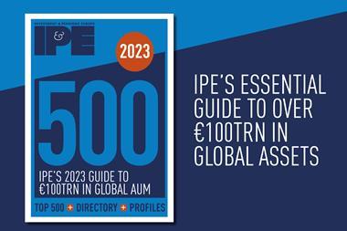 IPE Top 500 Asset Managers 2023