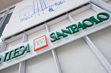 Intesa sanpaolo building logo