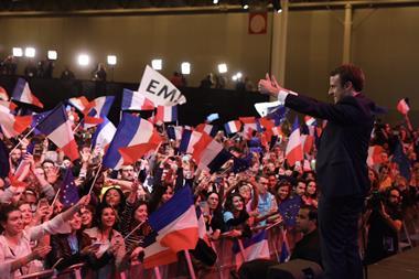 Emmanuel Macron, presidential candidate for En Marche!