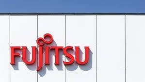 Fujitsu logo office