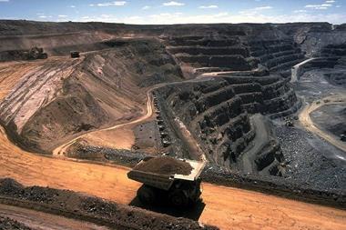 Strip coal mining