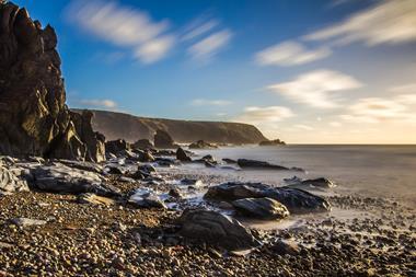 Swansea coast