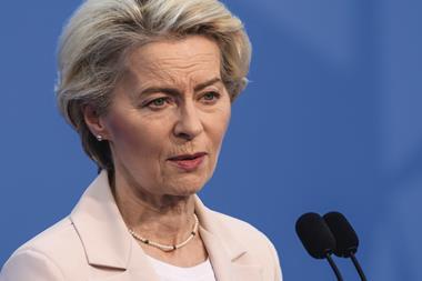 EU Commission president Ursula von der Leyen