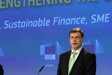 dombrovskis sustainable finance