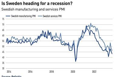 Is Sweden heading for a recession