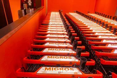 Migros shopping trolley