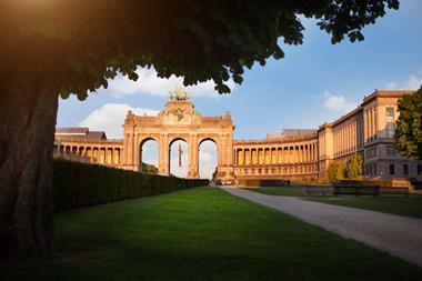 The Triumphal Arch in Brussels, Belgium