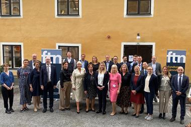 Anna Tenje Sweden Minister for Older People and Social Security visits FTN