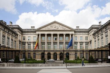 Belgium parliament building Brussels