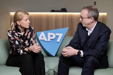 Lena Fahlén and Pål Bergström at AP7