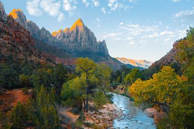 nature mountain river