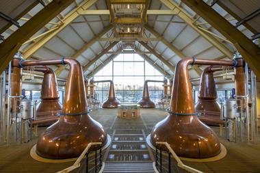 Pernod Ricard's Dalmunach distillery in Speyside, Scotland