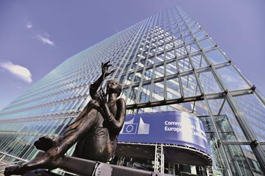 EC headquarters-statues-Brussels - Dreamstime