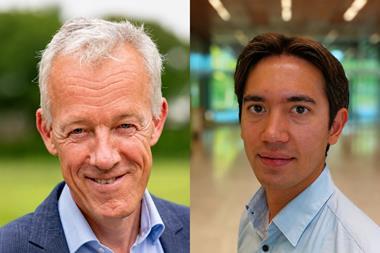 Lars Dijkstra and Andres van der Linden at PGGM