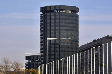 CaixaBank's headquarters in Barcelona, Spain