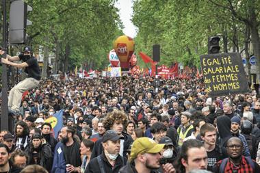 France protest march