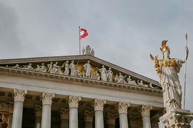 Vienna Austria flag
