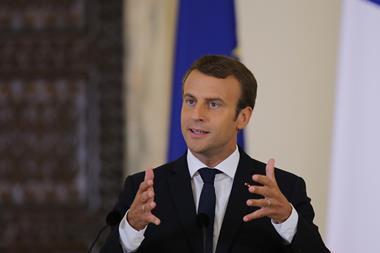 Emmanuel Macron, president of France