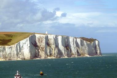 White cliffs of Dover, England, UK
