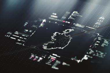 Ireland digital map