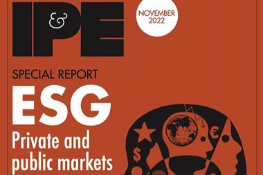 ESG report November 2022 cover