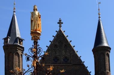 Statue of Count Willem II at Binnenhof