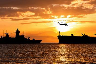 navy ships sunset war military defence
