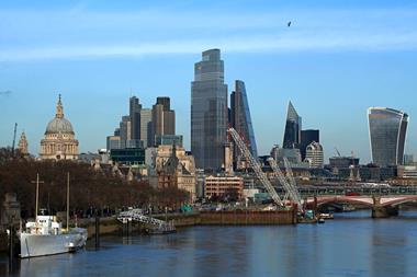 London including 22 Bishopsgate (photo by Edmund Sumner)