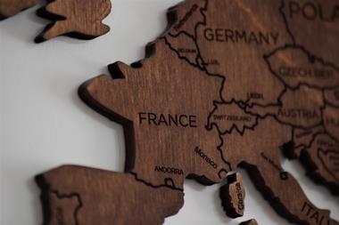 Europe map France