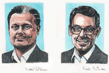 Kari Vatanen and Frank Huitema