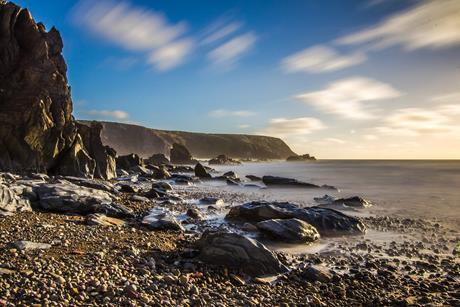 Swansea coast