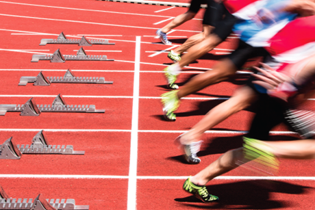 the race is on