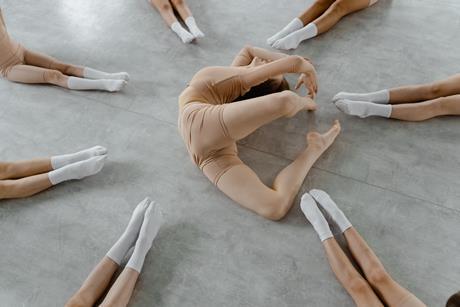 flexible flexibility ballet dancer