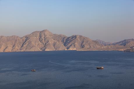 ships in strait of hormuz