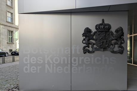 Dutch embassy in Berlin