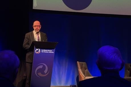 Andrew Nugent at Pensions Authority