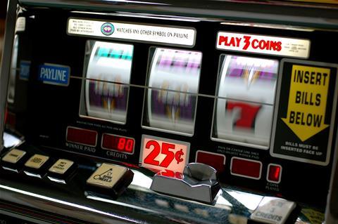 Slot machine: gambling