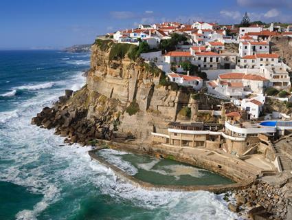 A seaside village in Portugal