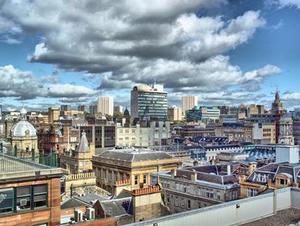 The city of Glasgow
