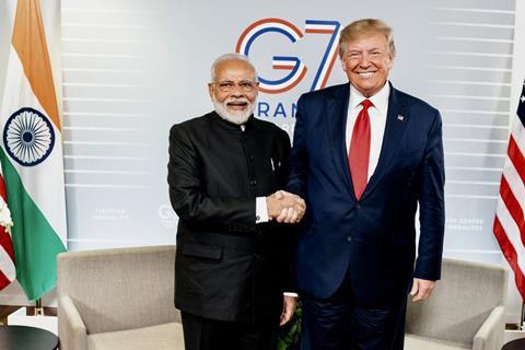 Narendra Modi, Donald Trump