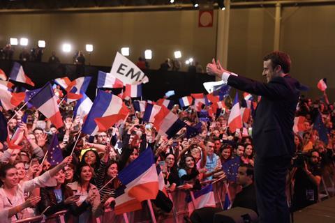 Emmanuel Macron, presidential candidate for En Marche!