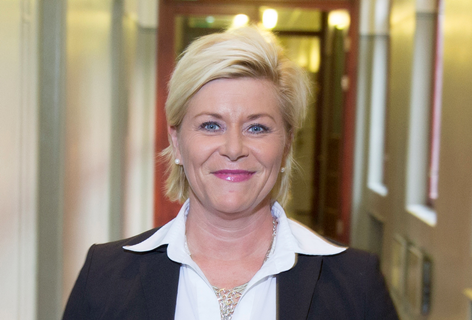Siv Jensen, Norway finance minister
