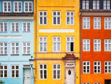 House fronts, Copenhagen, Denmark