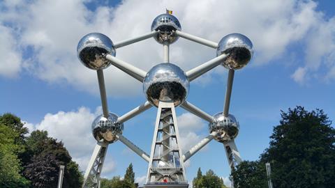 The Atomium in Brussels. Credit: Waldo Miguez