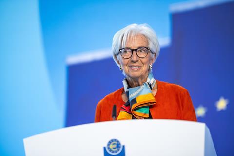 Christine Lagarde at ECB