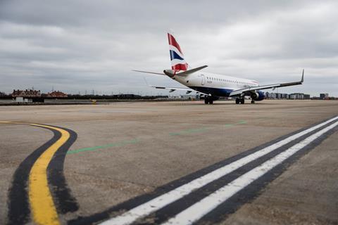 British Airways aeroplane