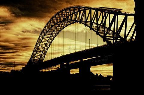 The Silver Jubilee Bridge in Manchester