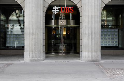 UBS Zurich bahnhofstrasse